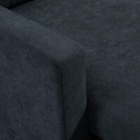 Sofa Ecksofa L-Form Chaiselongue 197x139x91cm Dunkelgrau - Grosses Ecksofa in L-Form, Dunkelgrau.