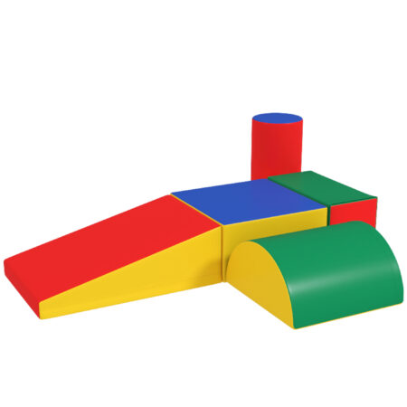 Softbausteine Kletterspielzeug für Kinder aus Schaumstoff mehrfarbig
