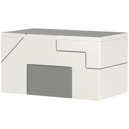 2-teiliges Set Softbausteine aus Schaumstoff und Kunstleder, vielseitiges Bauspielzeug. Ideal für Kleinkinder zum Bauen und Erkunden.