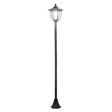 Solar-Gartenlaterne Ø265x177 cm, LED-Leuchte für außen, Farbe Schwarz.