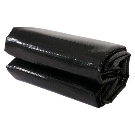 Schwarze Solar Poolabdeckung rechteckig 3x2 m 400 µm Wärmeplane