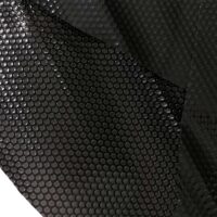 Solar Poolabdeckung schwarz oval 7,31x3,65 m 400 µm Wärmeschutz