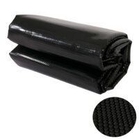 Solar Poolabdeckung rund schwarz 4,57 m 400 µm Wärmeplane