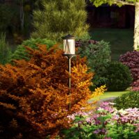 Solarleuchte LED wetterfest mit Automatik für aussen schwarz