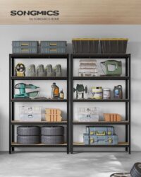 Songmics Steckregal Lagerregal 120x60x200cm