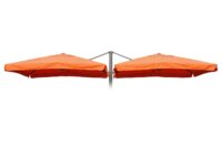 Sonnenschirm Bezug Ersatzbezug 8 Streben 3x3m Polyester mit Flap terracotta