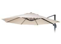 Sonnenschirm Bezug Ersatzbezug 8 Streben rund Ø3m Polyester creme-beige