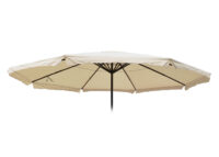 Ersatzbezug Sonnenschirm Volant Polyester Gastronomie 5m creme