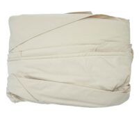 Ersatzbezug Sonnenschirm Volant Polyester Gastronomie 5m creme