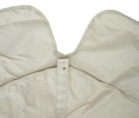 Ersatzbezug Sonnenschirm Volant Polyester Gastronomie 5m creme