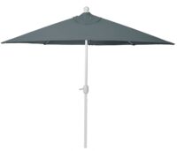 Sonnenschirm halbrund Balkonschirm UV50+ 300cm anthrazit ohne Ständer