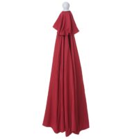 Sonnenschirm halbrund Balkonschirm UV50+ 300cm bordeaux ohne Ständer