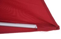 Sonnenschirm halbrund Balkonschirm UV50+ 300cm bordeaux ohne Ständer