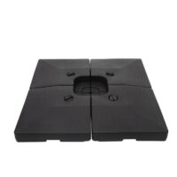 Sonnenschirmständer Ampelschirmständer für Bodenkreuz befüllbar 124kg