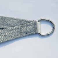 Sonnensegel 3x3m dreieckig  185g/m² HDPE grau