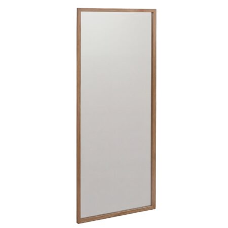 Spiegel Wandspiegel Garderobenspiegel 120x50x2cm Massivholz Eiche