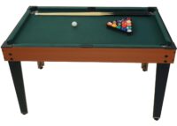 Multifunktionaler 7in1 Spieletisch mit Kicker Billard Hockey 80x123 cm