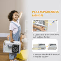 10-teiliges Spielküchen-Zubehörset, perfektes Küchenzubehör für kleine Köche ab 3 Jahren.