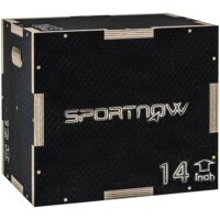 Sprungbox Plyo Box robust für Fitness bis 120kg schwarz