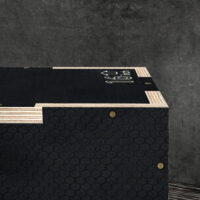 Sprungbox Plyo Box robust für Fitness bis 120kg schwarz