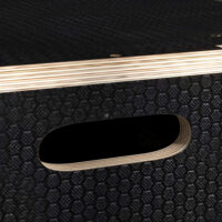 Sprungbox Plyo Box robust für Fitness bis 120kg schwarz