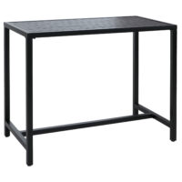 Stehtisch Gartentisch Bartisch Outdoor Metall 105x130x65cm anthrazit