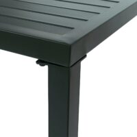 Stehtisch Gartentisch Bartisch Outdoor Metall 105x130x65cm grün