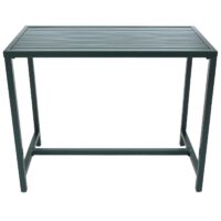 Stehtisch Gartentisch Bartisch Outdoor Metall 105x130x65cm grün