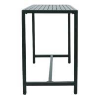 Stehtisch Gartentisch Bartisch Outdoor Metall 105x130x65cm grün