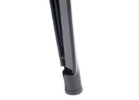 Stehtisch mit Holz-Tischplatte Bistrotisch Bartisch 107x60x60cm schwarz