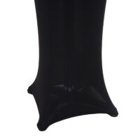 Stehtischhusse Tischhusse Stretch Bezug Ø60cm schwarz