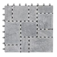 Steinfliese 1m2 JAM-K70 Gartenfliese Naturstein 11x je 30x30cm