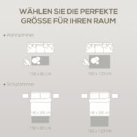 Teppich Dschungel Motiv pflegeleicht Fleece cremeweiss bunt
