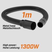 TIMBERTECH® Industriestaubsauger 2300W 30L Blasfunktion 3 Filter