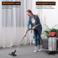 TIMBERTECH® Industriestaubsauger 2300W 30L Blasfunktion 3 Filter
