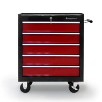 TIMBERTECH® Werkstattwagen 5 Schubladen abschliessbar auf Rollen