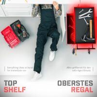 TIMBERTECH® Werkstattwagen 7 Schubladen abschliessbar auf Rollen