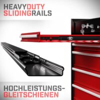 TIMBERTECH® Werkstattwagen 7 Schubladen abschliessbar auf Rollen