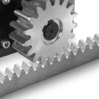 TIMBERTECH® Zahnschiene 100cm Verzinkter Stahl Schrauben inklusive