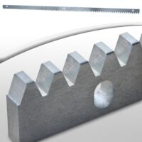 TIMBERTECH® Zahnschiene 100cm Verzinkter Stahl Schrauben inklusive