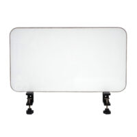 Tisch-Whiteboard Sichtschutz Trennwand Magnettafel Stoff 60x35cm