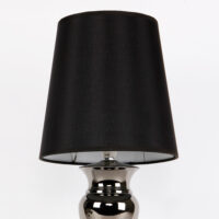 Moderne Tischlampe H:48cm Schwarz