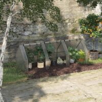 Foliengewächshaus Tomatenhaus für Balkon und Garten für Pflanzen