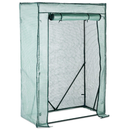 Kompaktes Tomatenhaus / Foliengewächshaus, 100x150x50cm.