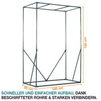 Kompaktes Tomatenhaus / Foliengewächshaus, 100x150x50cm.