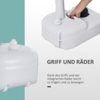 Tragbare Handspüle mit 17L Tank, ideal für Camping & Outdoor.