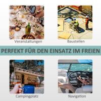 Tragbare Handspüle mit 17L Tank, ideal für Camping & Outdoor.