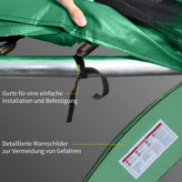 Trampolin Randabdeckung UV-beständig wasserabweisend 305cm