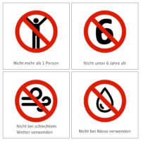 Blaue Randabdeckung als Trampolin Zubehör Set für Trampoline mit 244 cm Durchmesser