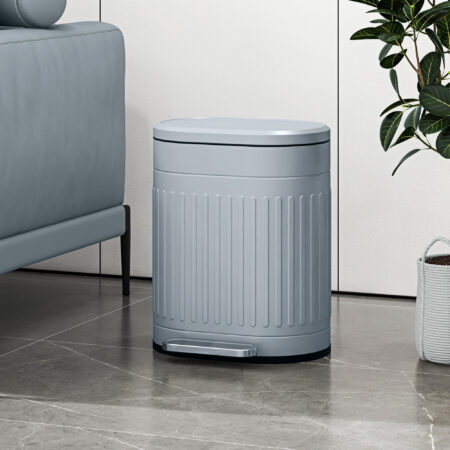 Treteimer mit Deckel Soft-Close und Inneneimer 20L grau